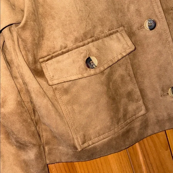 🌟HP🌟H&M Divided Faux Suede Jacket - Picture 7 of 15